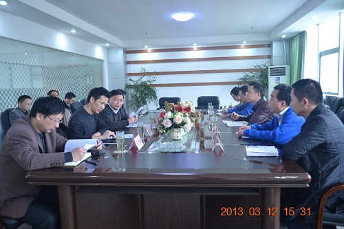 南昌高新区管委会主任雷霆一行到3044永利新材料（江西）有限公司调研