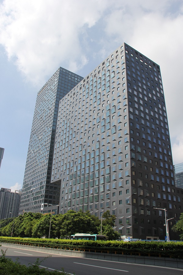 3044永利装饰公司承建的中广核大厦幕墙工程竣工验收