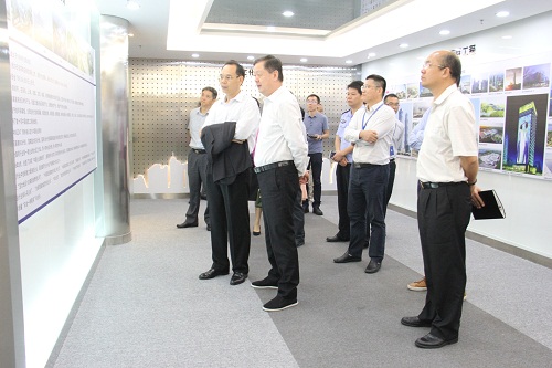 深圳市南山区委常委黄雪平一行到3044永利参观调研