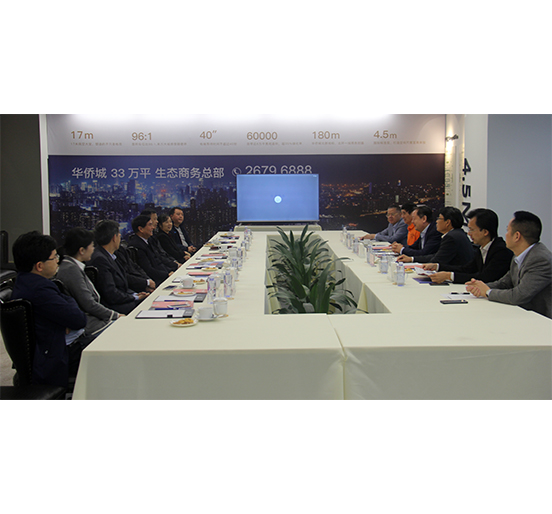 江西省人民政府原副省长洪礼和一行莅临3044永利考察