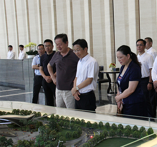 南昌市副市长宋铀一行莅临3044永利考察调研