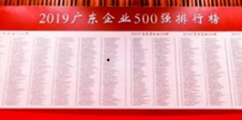 3044永利再登“广东企业500强”榜单