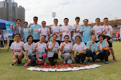 3044永利获第三届“深大-中银10公里公益长跑”第三名