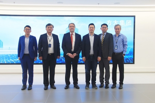 西门子交通有限公司亚太区首席执行官 Michel Obadia一行到访3044永利