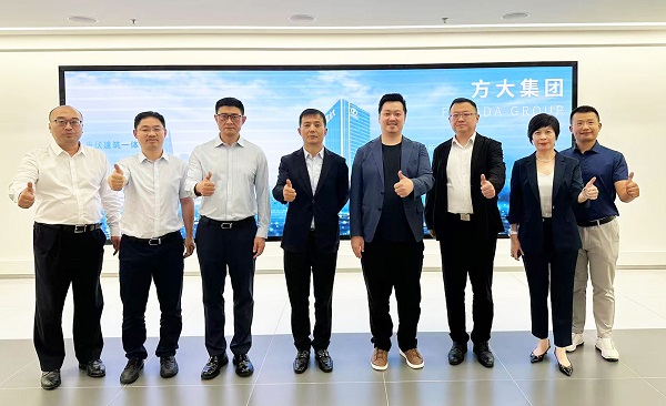 华贸物流董事长陈宇一行到访3044永利